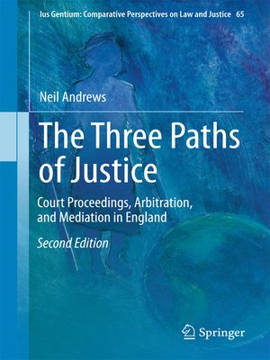 cover image of The Three Paths of Justice